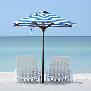beach chairs and umbrella for rental 